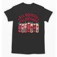 Valentines All Booked For Valentine Book Lover Teacher Unisex T-Shirt