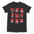 Valentines Day Librarian Heart Reading Book Women Men Kids Unisex T-Shirt Valentines Day Librarian Heart Reading Book Women Men Kids Unisex T-Shirt