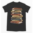 Vintage Books History Retro Book Lover Teacher Unisex T-Shirt
