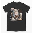 Vintage Cute Gnome Reading Book Coffee Cute Gnome Graphic Unisex T-Shirt Vintage Cute Gnome Reading Book Coffee Cute Gnome Graphic Unisex T-Shirt