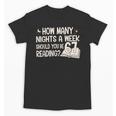 Vintage How Many Nights Reading 67 Meme Book Lover Teacher Unisex T-Shirt Vintage How Many Nights Reading 67 Meme Book Lover Teacher Unisex T-Shirt