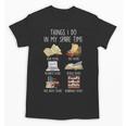 Vintage Retro Things I Do In My Spare Time Books Unisex T-Shirt