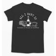 I Want Books Wine Coffee Unisex T-Shirt