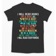 I Will Read Book On Boat Words For Kids Unisex T-Shirt