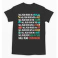 I Will Read Books On A Boat & Everywhere Reading Book Unisex T-Shirt