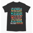 I Will Read Books On A Boat Kids Reading Read Books Unisex T-Shirt I Will Read Books On A Boat Kids Reading Read Books Unisex T-Shirt