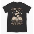 Witchy Book Club Pagan Reader Occult Fiction Coven Ritual Unisex T-Shirt Witchy Book Club Pagan Reader Occult Fiction Coven Ritual Unisex T-Shirt