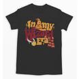 In My Wizard Era Groovy Bookish Fantasy Reader Book Lover Unisex T-Shirt