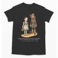 Wizard Of Oz Book Quote Scarecrow Dorothy Retro Drawing Unisex T-Shirt