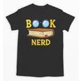 Women's Adorable Book Nerd Typography Minimalist Library Lover Unisex T-Shirt