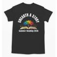 Women's Unearth a Story 2026 Summer Reading Program Tree Book Unisex T-Shirt