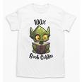 100 Book Goblin Cute Book Reader And Library Lover Unisex T-Shirt 100 Book Goblin Cute Book Reader And Library Lover Unisex T-Shirt