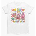 100th Day Of School Teacher 100 Days Coffee Books Unisex T-Shirt