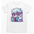 Adorable Book Lover Yeti With Reading Glasses Cute Unisex T-Shirt Adorable Book Lover Yeti With Reading Glasses Cute Unisex T-Shirt