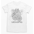 Adult Coloring Book Namaste Yoga Flowers Unisex T-Shirt Adult Coloring Book Namaste Yoga Flowers Unisex T-Shirt