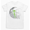 Astronaut Reading Book To Alien Moon Space Women Kids Men Premium Tri-Blend Unisex T-Shirt Astronaut Reading Book To Alien Moon Space Women Kids Men Premium Tri-Blend Unisex T-Shirt