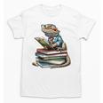 Bearded Dragon Reading Books Matching Bookworm Librarian Unisex T-Shirt Bearded Dragon Reading Books Matching Bookworm Librarian Unisex T-Shirt