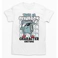 This Is My Book Character Costume Reading Book Lover Unisex T-Shirt