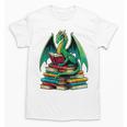 Book Dragon Reading Books Unisex T-Shirt Book Dragon Reading Books Unisex T-Shirt