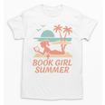Book Girl Summer Book Reading Retro Sunset Unisex T-Shirt Book Girl Summer Book Reading Retro Sunset Unisex T-Shirt