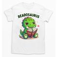 Book Lover Reading Dinosaur Readosaurus Library Unisex T-Shirt Book Lover Reading Dinosaur Readosaurus Library Unisex T-Shirt
