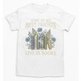 Book Lover Vintage Botanical Friends Premium Tri-Blend Unisex T-Shirt