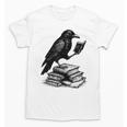 Book Raven Vintage Dark Academia Literature Reading Unisex T-Shirt Book Raven Vintage Dark Academia Literature Reading Unisex T-Shirt