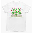 Book With Shamrocks Librarian Saint Patrick's Day Kids Unisex T-Shirt Book With Shamrocks Librarian Saint Patrick's Day Kids Unisex T-Shirt