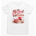All Booked For Valentines Cute Book Lover Quote Unisex T-Shirt