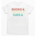 Books Coffee Cats Social Justice Unisex T-Shirt