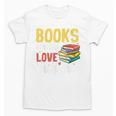 Books Are My Love Language Stack Unisex T-Shirt