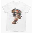 Books Lover Women Art Colorful Drawing Graphic Books Unisex T-Shirt Books Lover Women Art Colorful Drawing Graphic Books Unisex T-Shirt