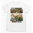 Bookworm If It Involves Books And Tea Lover Reading Premium Tri-Blend Unisex T-Shirt