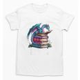 Bookworm Please I'm A Book Dragon Blue Dragon Unisex T-Shirt Bookworm Please I'm A Book Dragon Blue Dragon Unisex T-Shirt
