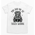 Buy Me Books And Tell Me To STFUATTDLAGG Outfits Spicy Smutty Book Reader You Had Me At Trigger Warning Unisex T-Shirt Buy Me Books And Tell Me To STFUATTDLAGG Outfits Spicy Smutty Book Reader You Had Me At Trigger Warning Unisex T-Shirt