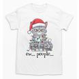 Cat Ew People Adult Humor Introvert Anti-Social Unisex T-Shirt