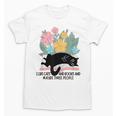Cat Meme I Like Cats And Books And Maybe Three People Unisex T-Shirt