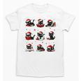 Cat Reading Books Lover Christmas Cat Lover Xmas Unisex T-Shirt Cat Reading Books Lover Christmas Cat Lover Xmas Unisex T-Shirt