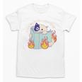Cat Reading a Romance BookI Like My Books Extra Spicy Unisex T-Shirt Cat Reading a Romance BookI Like My Books Extra Spicy Unisex T-Shirt