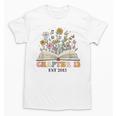 Chapter 12 Years Old 12th Birthday Wildflower Book Lover Unisex T-Shirt