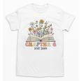 Chapter 6 Years Old 6th Birthday Wildflower Book Lover Unisex T-Shirt