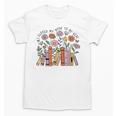 I Closed My Book To Be Here Floral Bookworm Reading Unisex T-Shirt