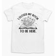 I Closed My Book To Be Here Book Lover Floral Reading Woman Unisex T-Shirt I Closed My Book To Be Here Book Lover Floral Reading Woman Unisex T-Shirt