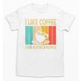 I Like Coffee And Maybe 3 People Introvert Anti-Social Raglan Baseball Tee Unisex T-Shirt