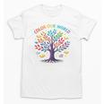 Color Our World Summer Reading Program 2025 Trippy Book Tree Unisex T-Shirt Color Our World Summer Reading Program 2025 Trippy Book Tree Unisex T-Shirt