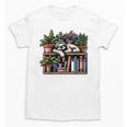 Cosy Sloth In Bookshelf With Plants Unisex T-Shirt Cosy Sloth In Bookshelf With Plants Unisex T-Shirt