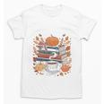 Cozy Autumn Books Fully Booked For Fall Books Pumpkin Unisex T-Shirt Cozy Autumn Books Fully Booked For Fall Books Pumpkin Unisex T-Shirt