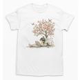 Cute Fairy Reading Fairycore Aesthetic Book Lover Unisex T-Shirt