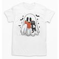 Cute Halloween Ghost Reading Book Unisex T-Shirt Cute Halloween Ghost Reading Book Unisex T-Shirt