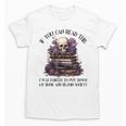 Dark Romance Merch I Put Down My Book Lover Spicy Skeleton Unisex T-Shirt